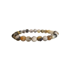Multi-Color Gemstone Beaded Stretch Bracelet   Fashion