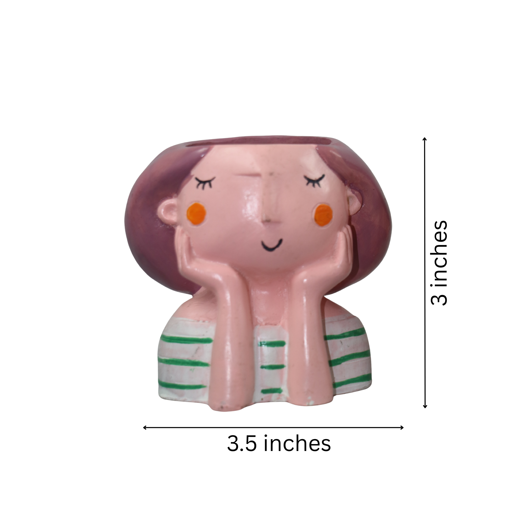 Decorative Girl Pen Stand – Cute & Functional Desk Accessory