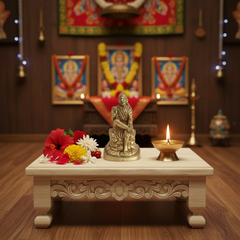 Brass Sai Baba Idol: Symbol of Love, Compassion, and Universal Faith