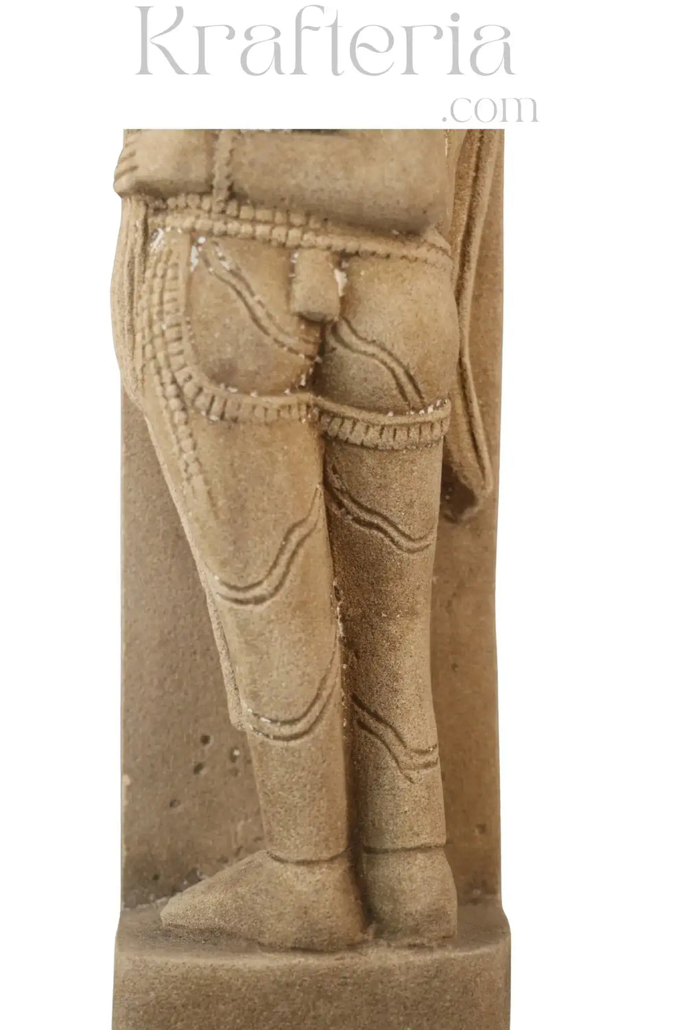 Ancient Figure Arranging Her Tresses   Sand Stone