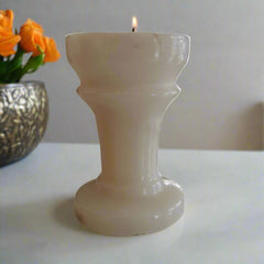 Handcrafted Marble Candle Holder – Elegant Home Decor