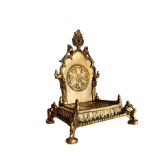 Ornate Brass Puja Singhasan (Throne)
