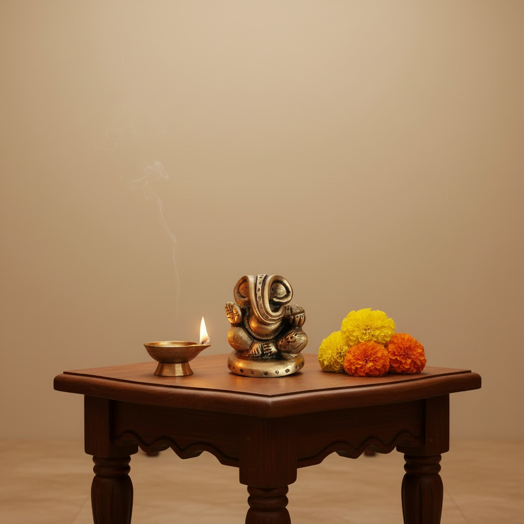 Brass Ganesha Idol: Remover of Obstacles and Bringer of Fortune