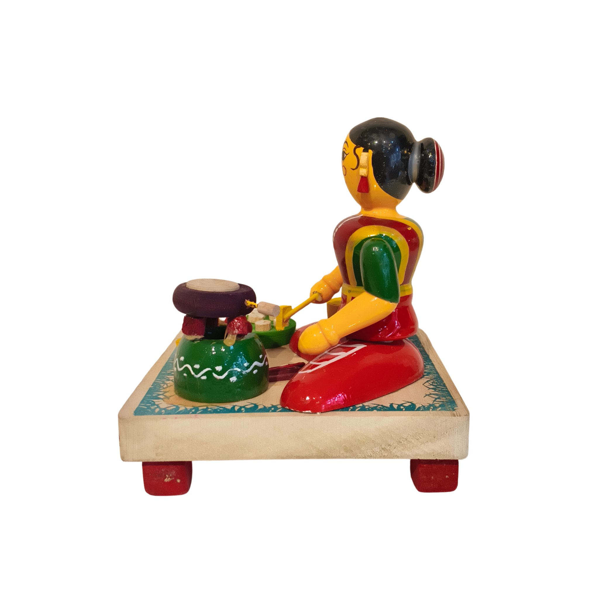 Etikoppaka Wooden Grinding Tales of Tradition