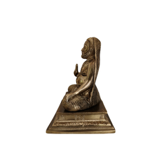 Raghavendra Swami Brass Statue for Home Puja Altar   Brass Religious Idols