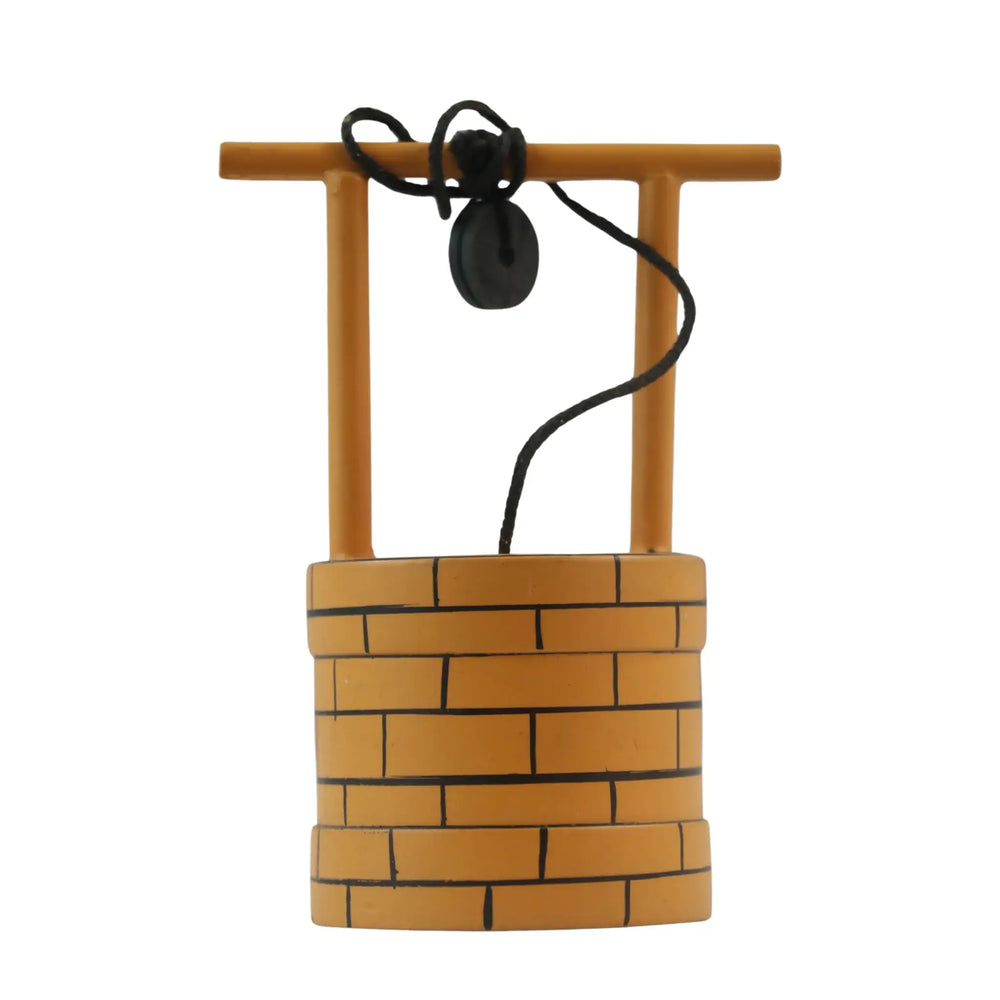Miniature garden well decor ornament