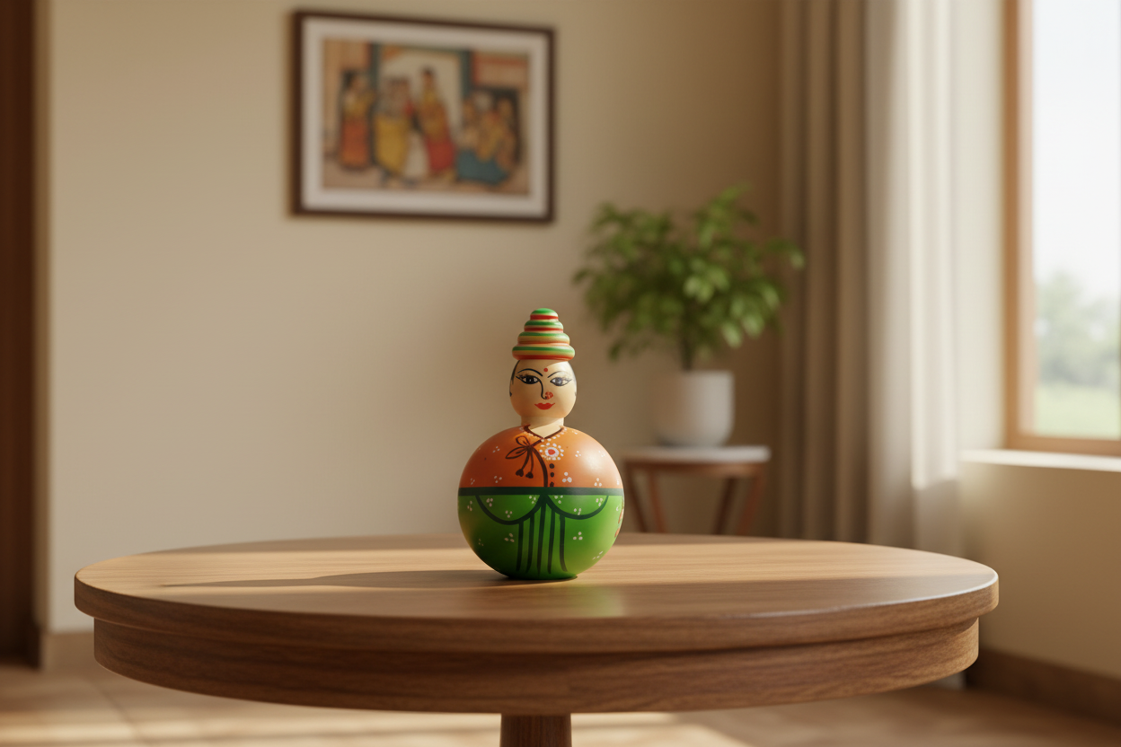 Decorative Marwadi couple showpiece