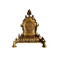 Ornate Brass Puja Singhasan (Throne)