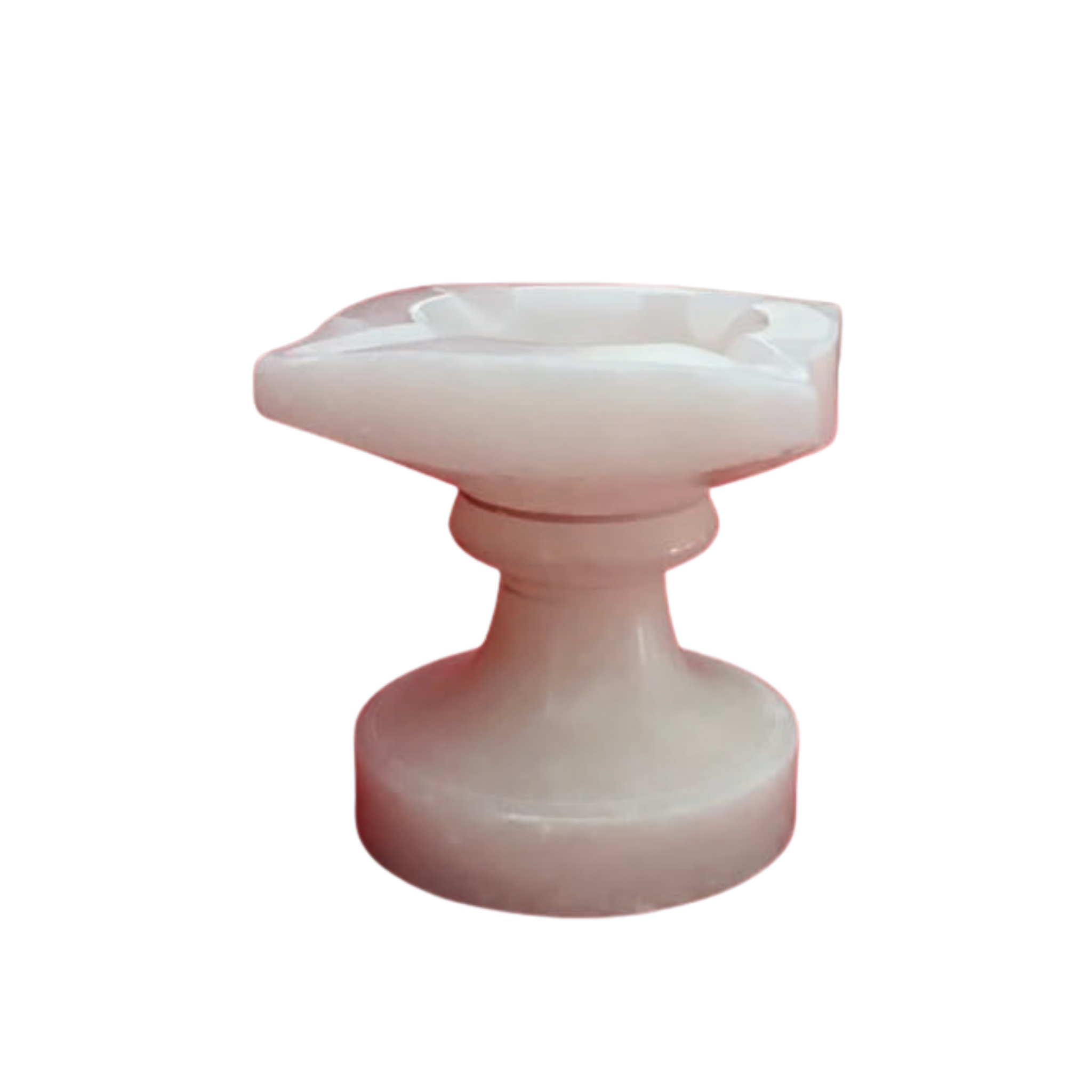 Handcrafted Marble Deepam/DIyas-Perfect for Puja & Home Decor   Marble Soft Stone