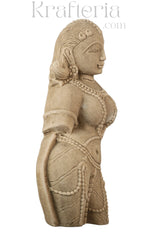 Celestial Dancer (Apsara) in Sandstone
