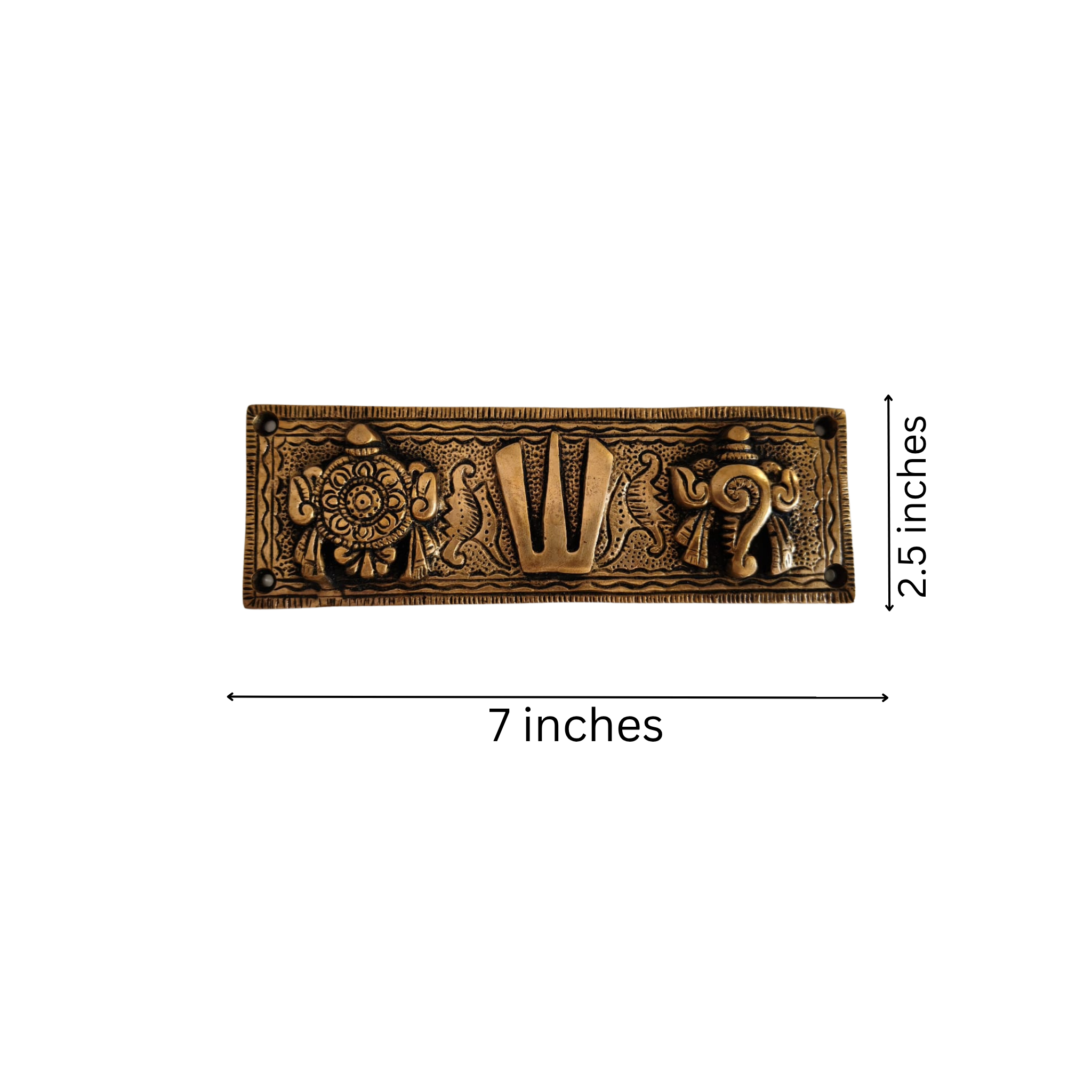 Brass Balaji Namalu (Namam/Tilak) Wall Hanging