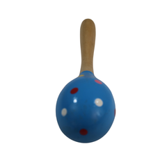 Baby ball rattle in bright multicolour design