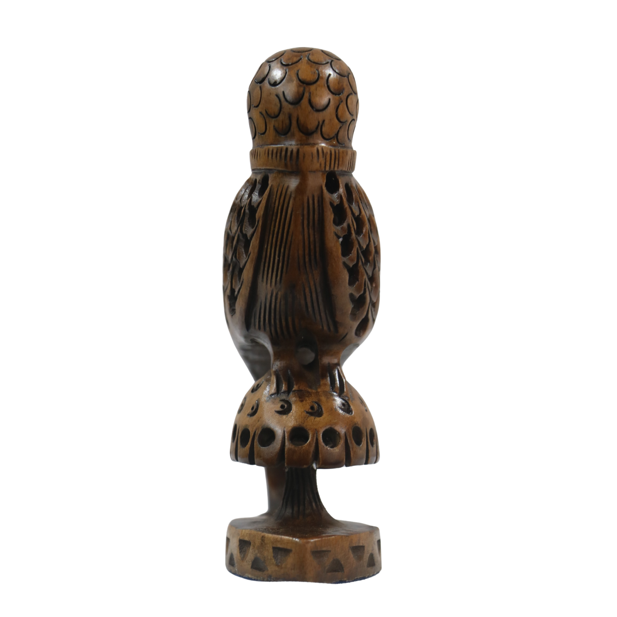 Hand-Carved Wooden Parrot Jali – Intricate Traditional Artwork