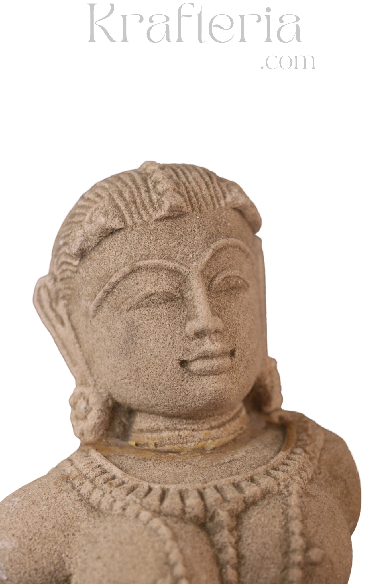 Divine Feminine Sandstone Sculpture - A Symbol of Grace & Beauty