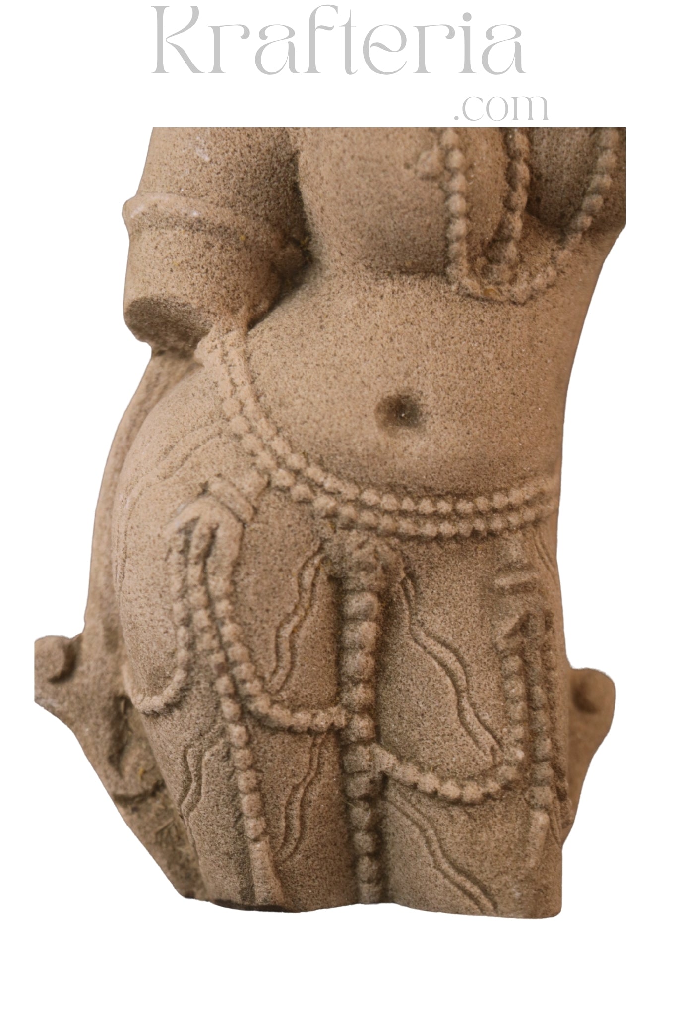Divine Feminine Sandstone Sculpture - A Symbol of Grace & Beauty