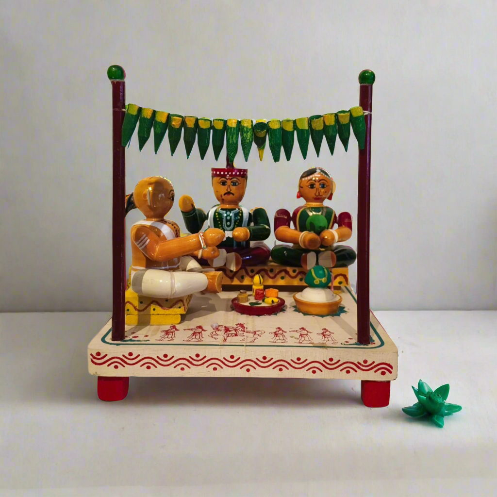 Traditional Etikoppaka Wedding Ceremony Set