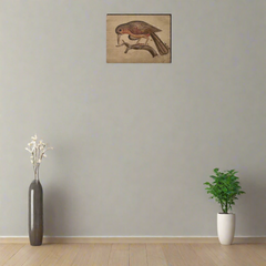 Traditional Indian Bird Miniature Painting
