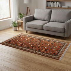 Opulent Threads – Handmade Royal Wool Masterpiece- handmade royal wool carpet