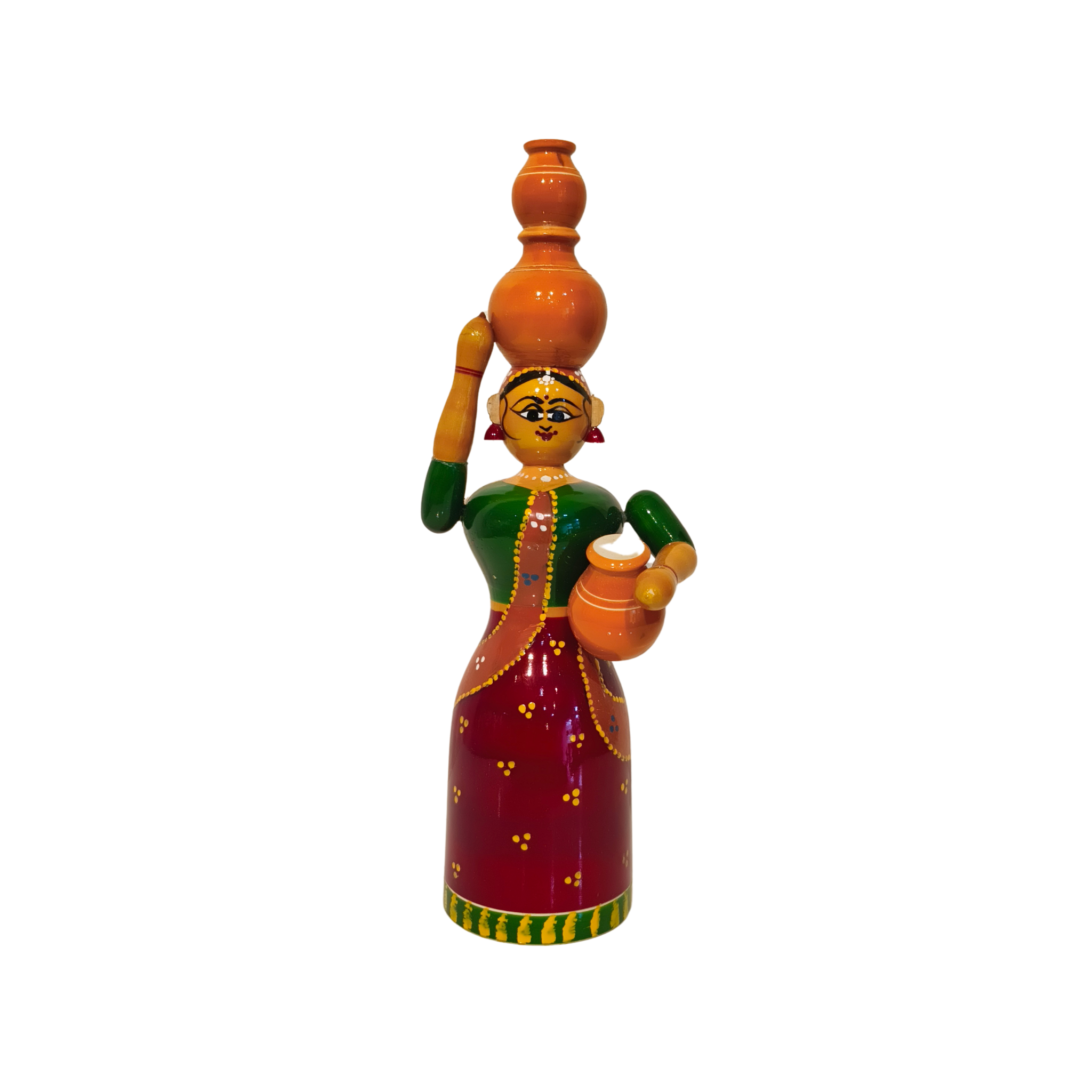 Etikoppaka Lacquerware The Village Water Collector