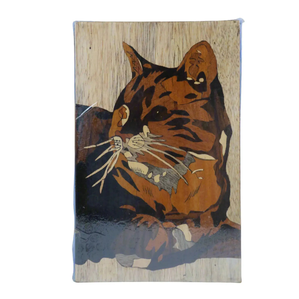 Handcrafted Rosewood Inlay from Mysore – Intricate Wooden Wall Art   Inlay Art