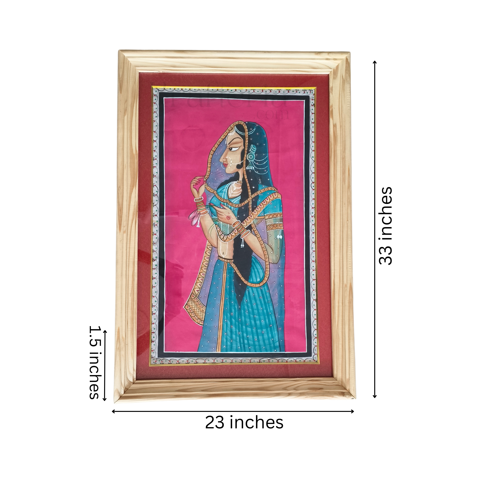 Glimpse of the Princess Miniature Art
