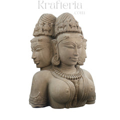 Faces of Eternity - Bust of the Triple Aspect Deity