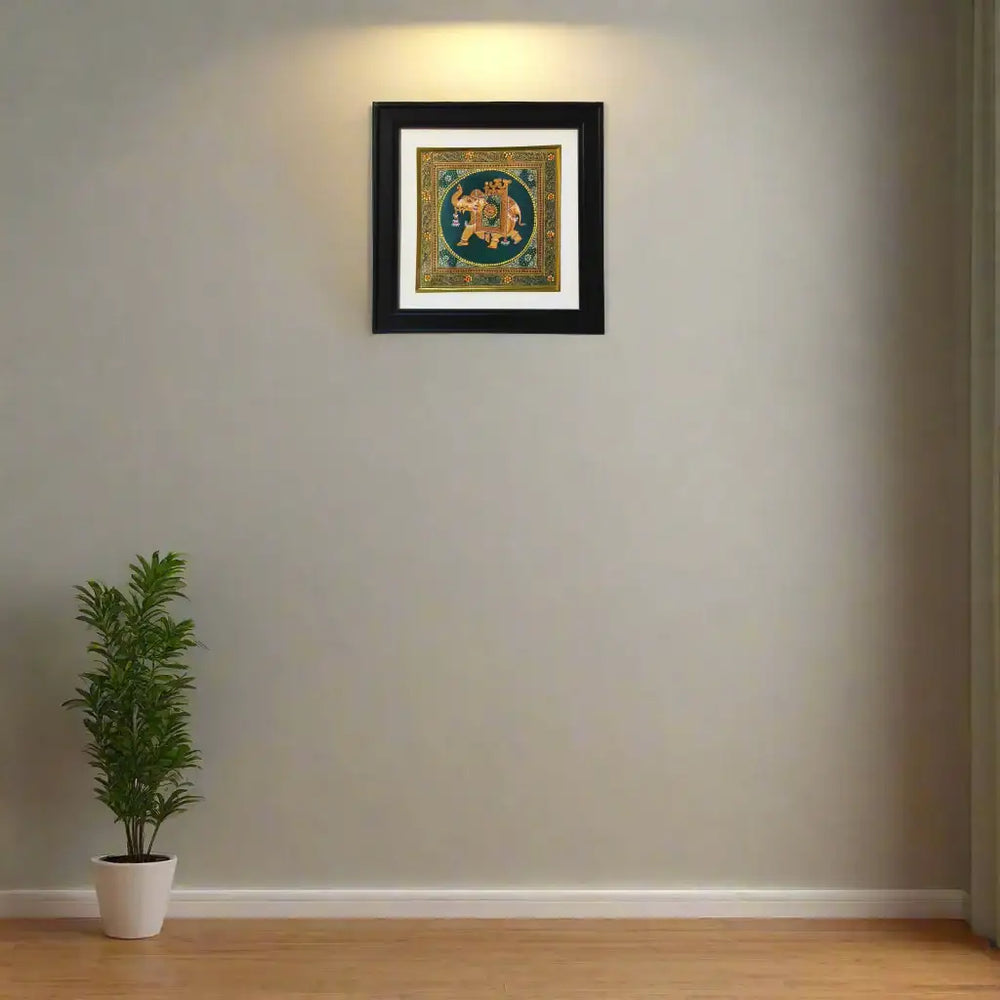 Mughal Elephant Miniature Painting   Paintings