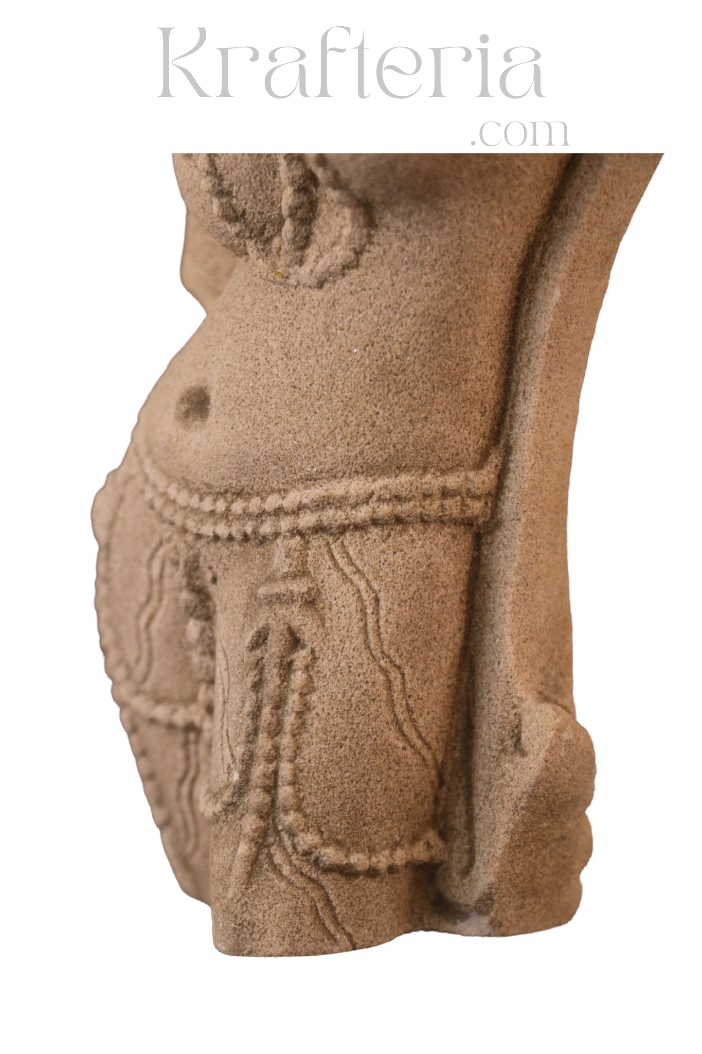 Divine Feminine Sandstone Sculpture - A Symbol of Grace & Beauty