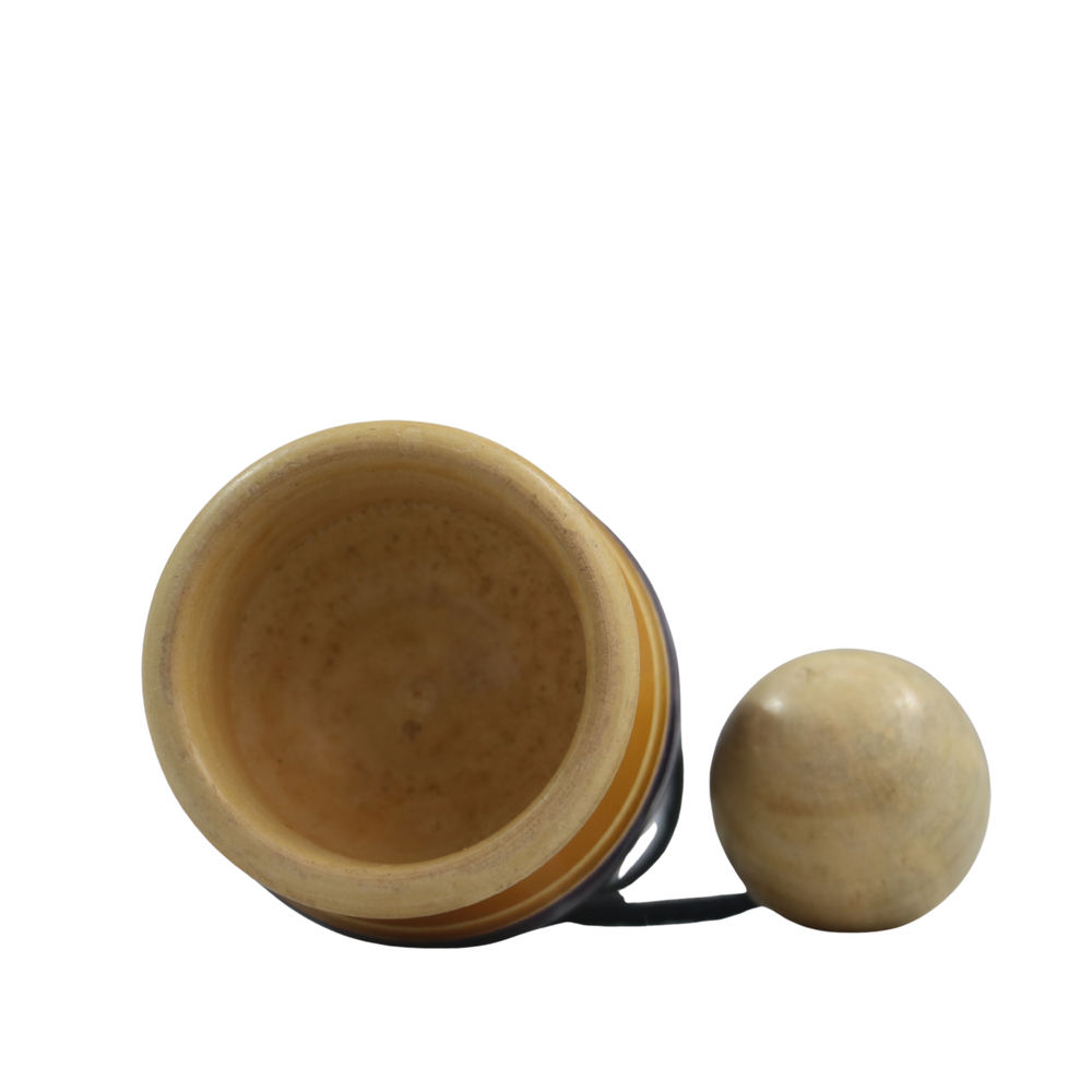 Traditional Channapatna wooden ball game toy for kids