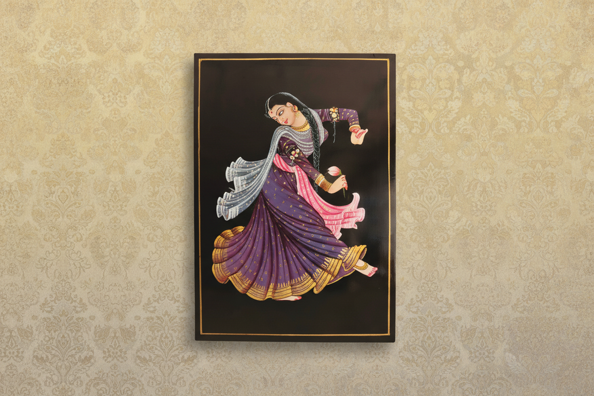 Nirmal classical dancer artwork