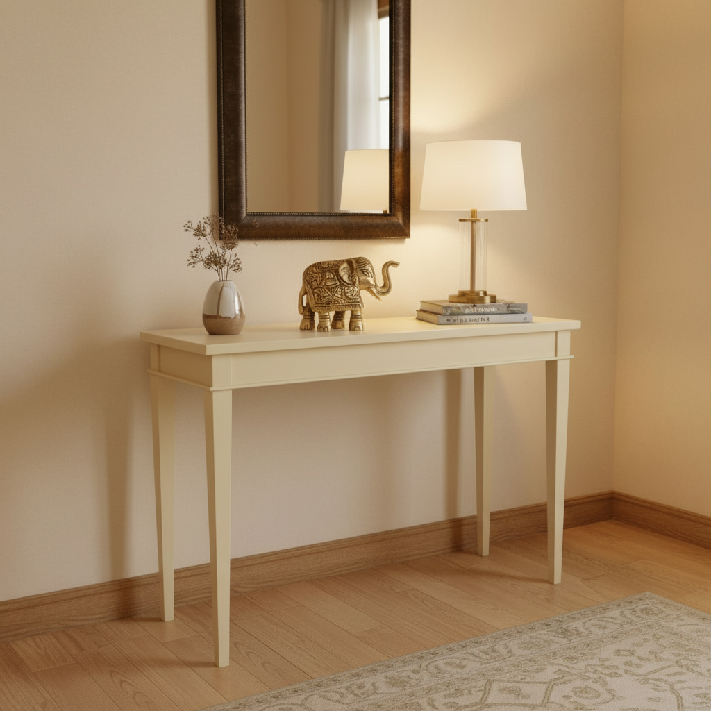 Brass Elephant Figurine with Raised Trunk – Symbol of Good Luck and Strength