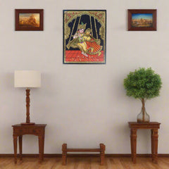 Divine Radha Krishna – Classic Thanjavur Art