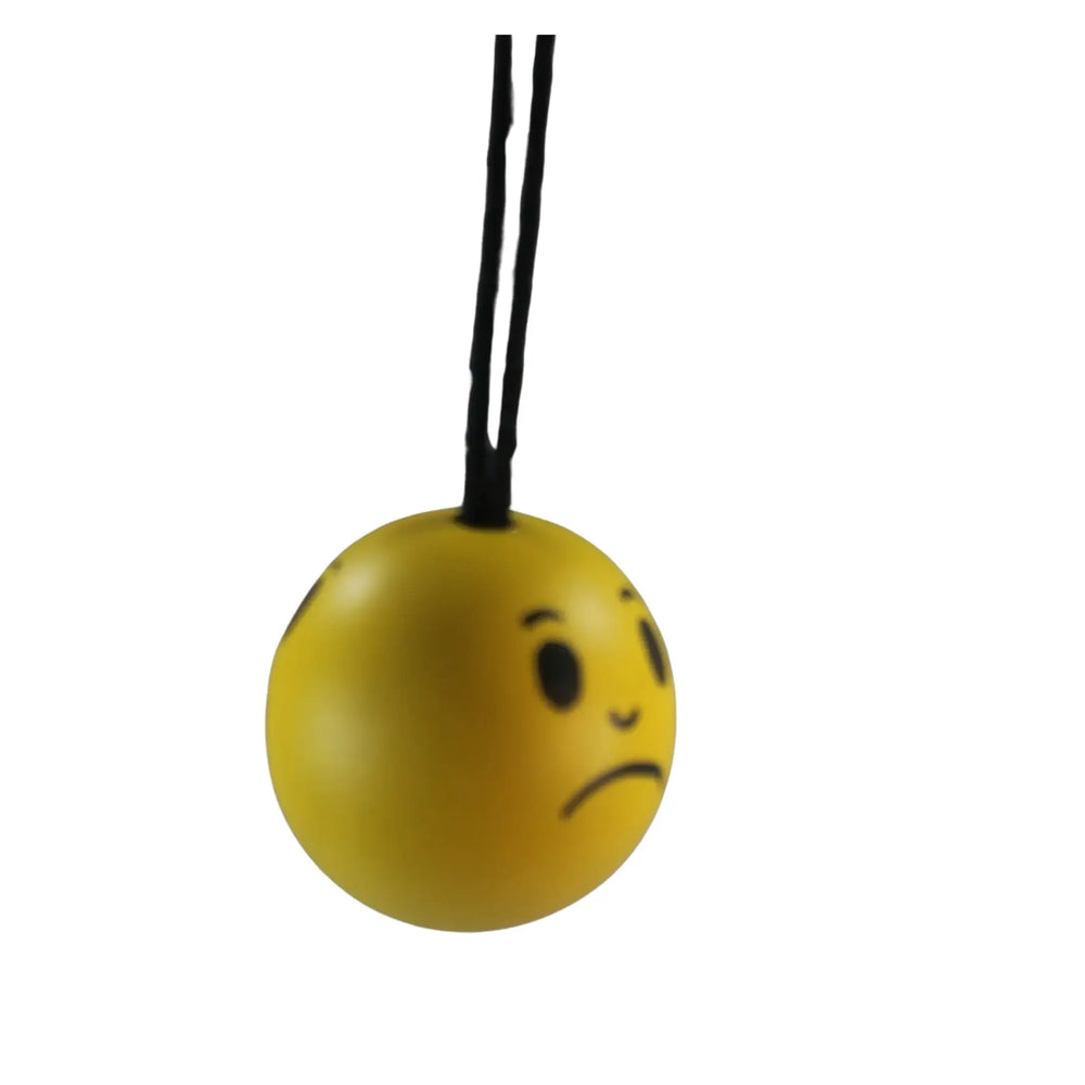 Eco friendly wooden smiley ball