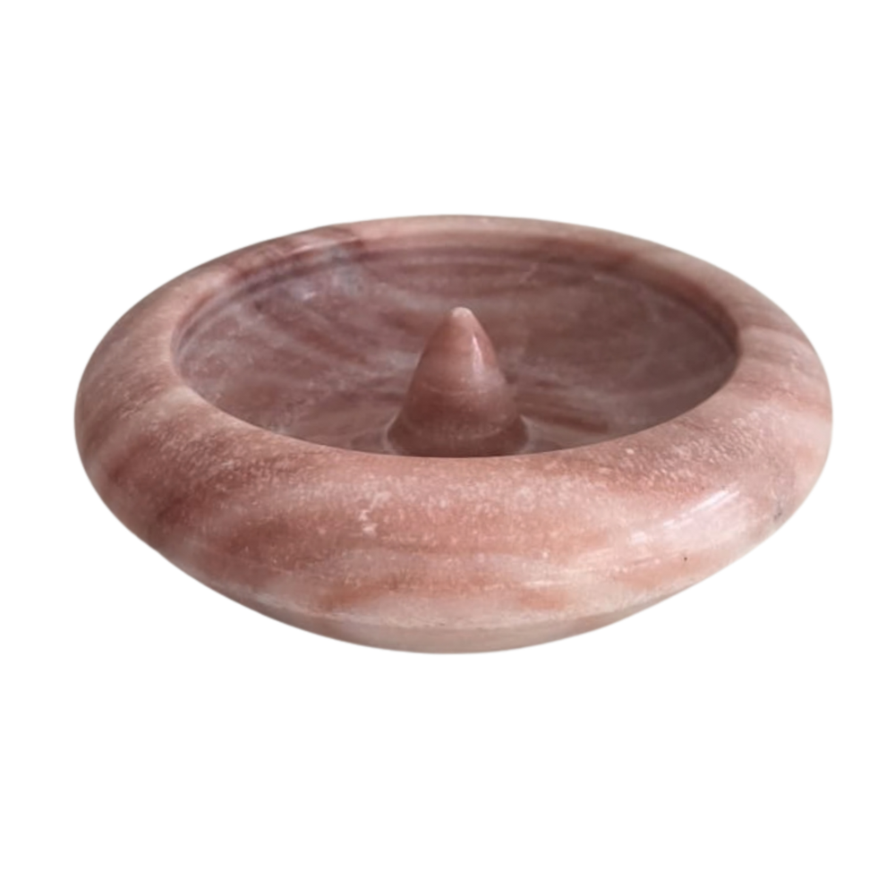 Marble Diya – Oil Lamp for Festive Styling & Sacred Spaces   Marble