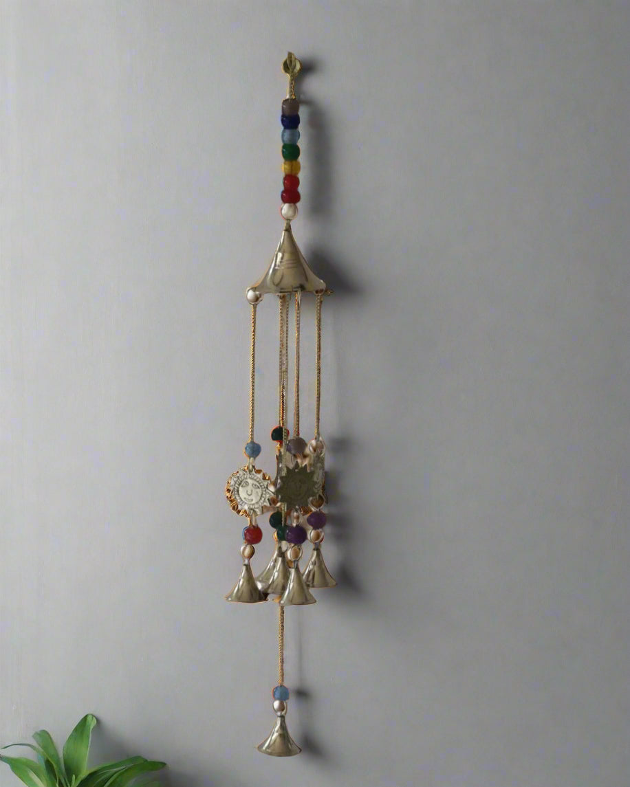 Modern Mandala - Brass Wall Hangings | Brass Wind Chime