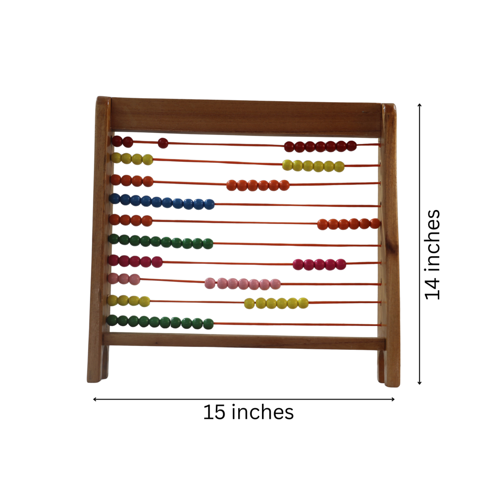 Educational Channapatna wooden abacus toy for children