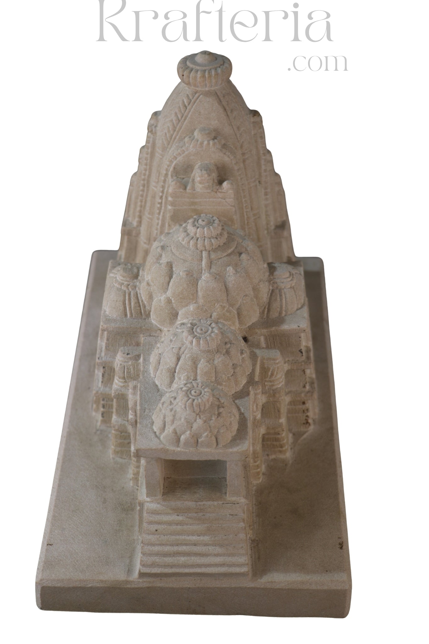 Intricate Sandstone Temple Replica