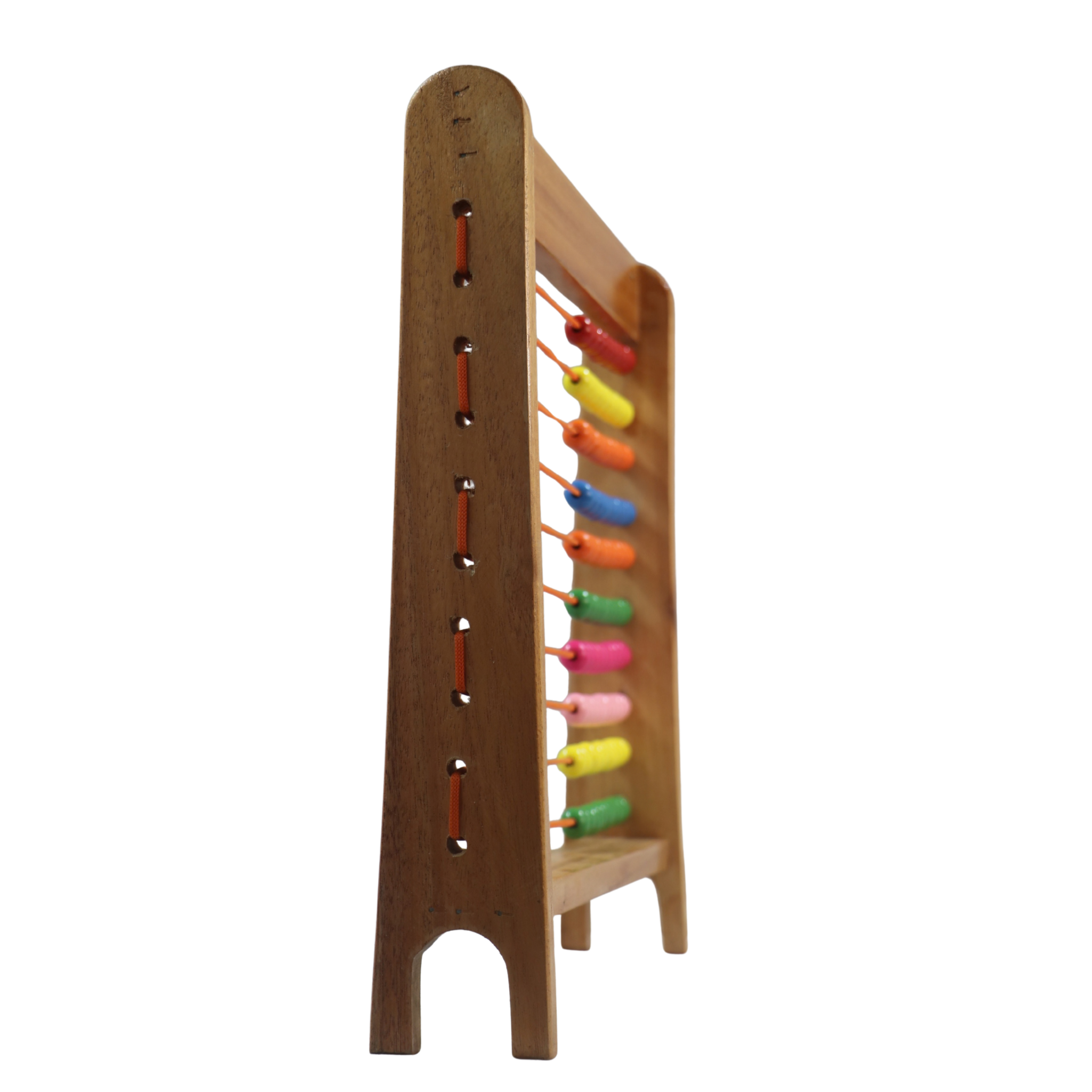 Eco-friendly Channapatna wooden abacus handmade kids toy
