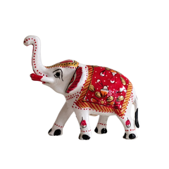 Royal Meenakari Elephant – Handcrafted Symbol of Prosperity and Artistry