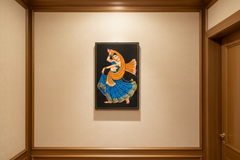 Dancing Lady Artwork – Authentic Nirmal Painting   Paintings