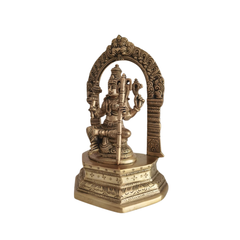 Divine Brass Annapoorna Devi Idol - Goddess of Food & Nourishment