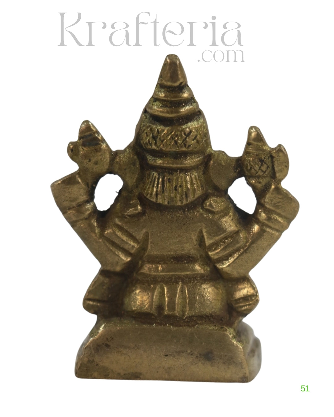 Divine Brass Ganesha Idol – Remover of Obstacles