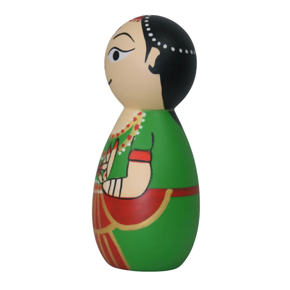 Ethnic handcrafted Kathakali dolls