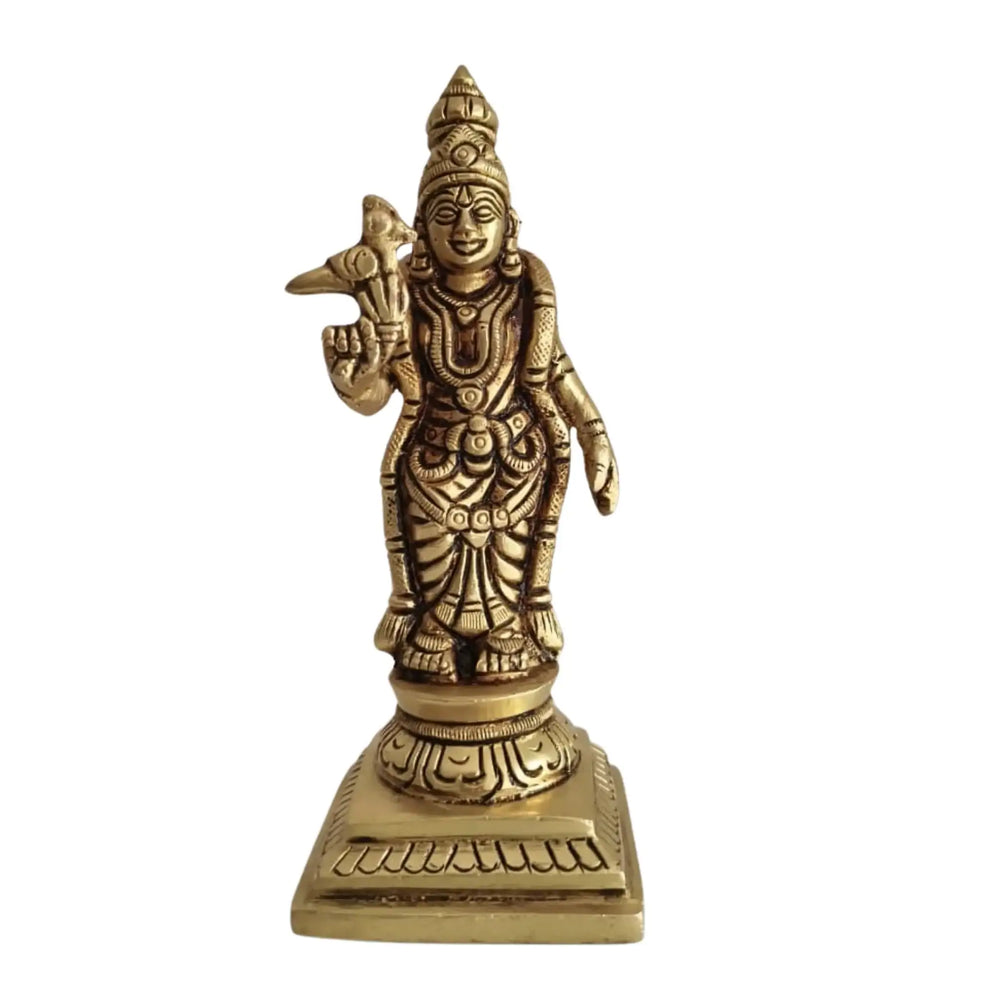Brass Amman Devi Idol  for Pooja & Home Decor   Brass Ware