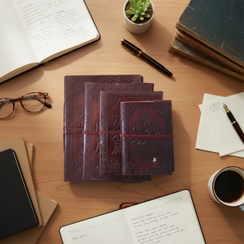 Handcrafted Leather Journal - Perfect for Gifting