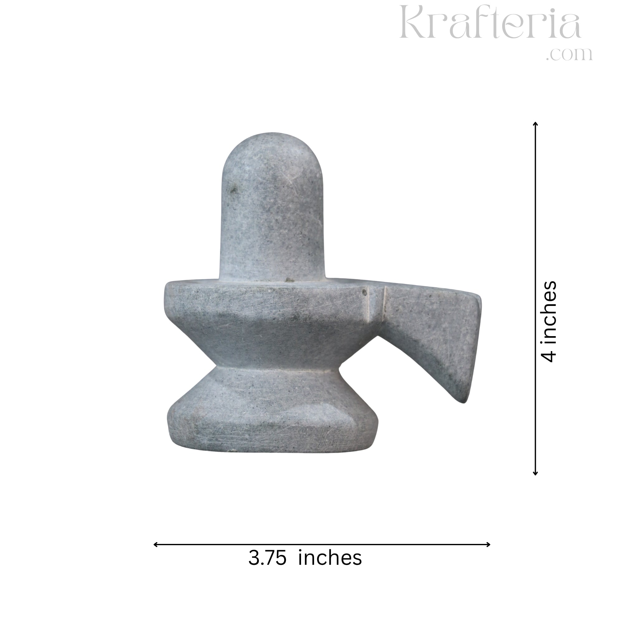 Sacred Stone – Soft Stone Shiva Linga for Puja