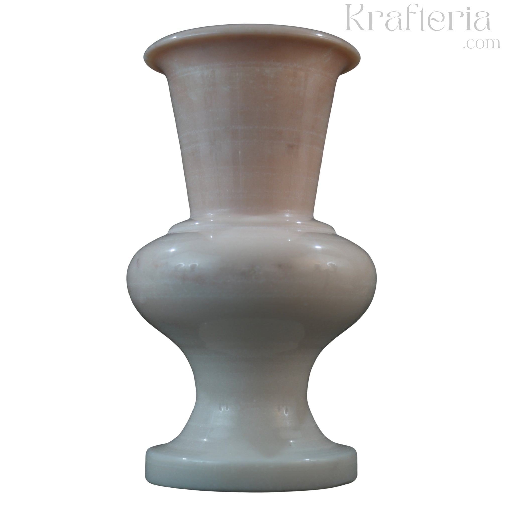 Handcrafted Marble Flower Vase – Elegant Home Decor