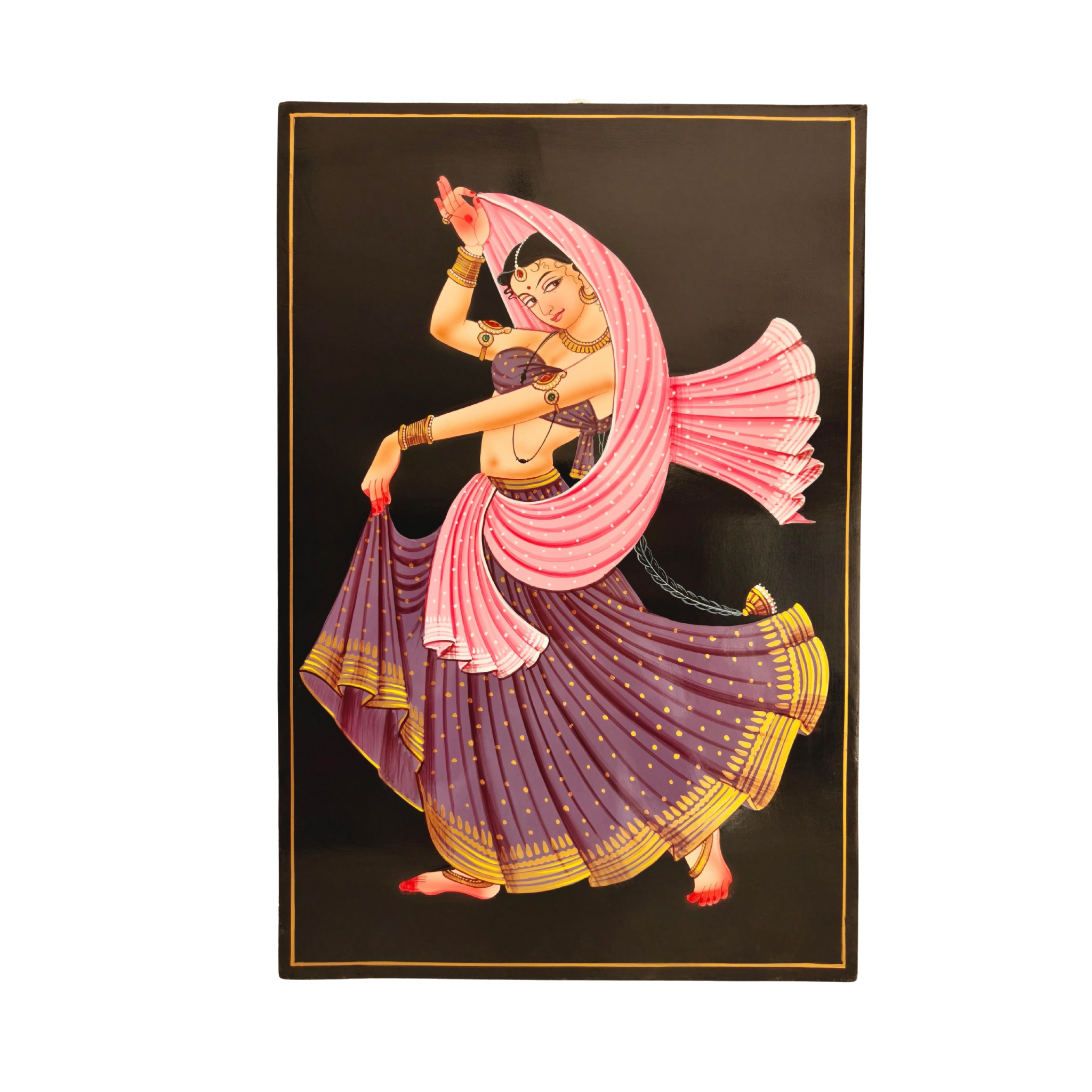Spiritual Indian dance theme Nirmal painting