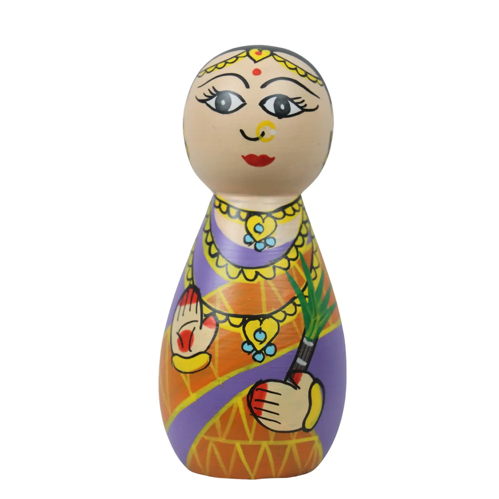 Handmade Indian goddess dolls