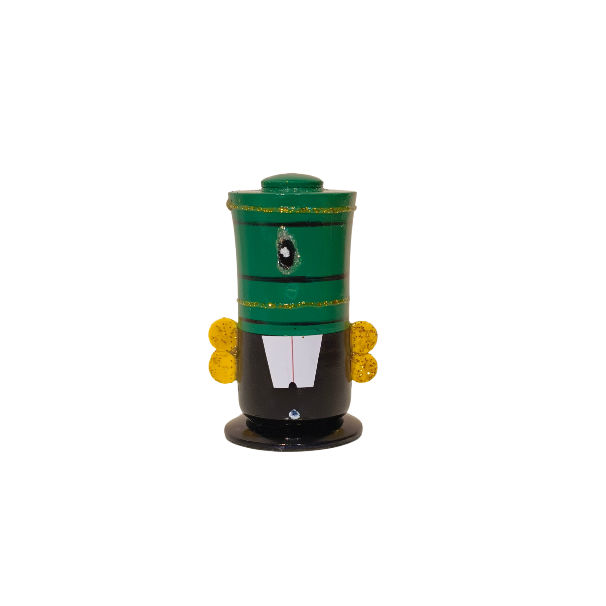 Etikoppaka Miniature Lord Venkateswara Namam Idol Set - Modern Cylindrical Style
